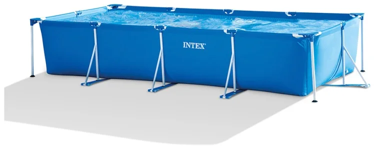 Бассейн каркасный Intex 28273 450x220x84 см синий купить,NaN
