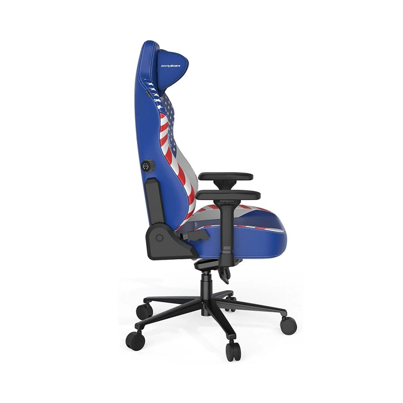 Игровое кресло DX Racer CRA/PRO/BW/America edition CRA-PR009-BW-H1 синее