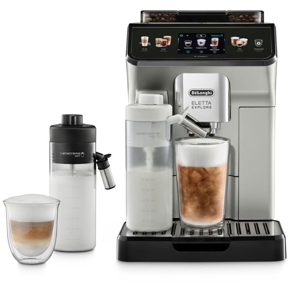 Кофемашина Delonghi Ecam 450.65.S серебристая