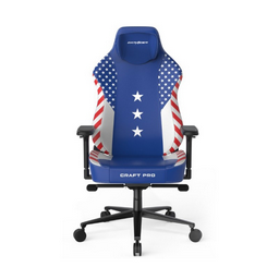 Игровое кресло DX Racer CRA/PRO/BW/America edition CRA-PR009-BW-H1 синее
