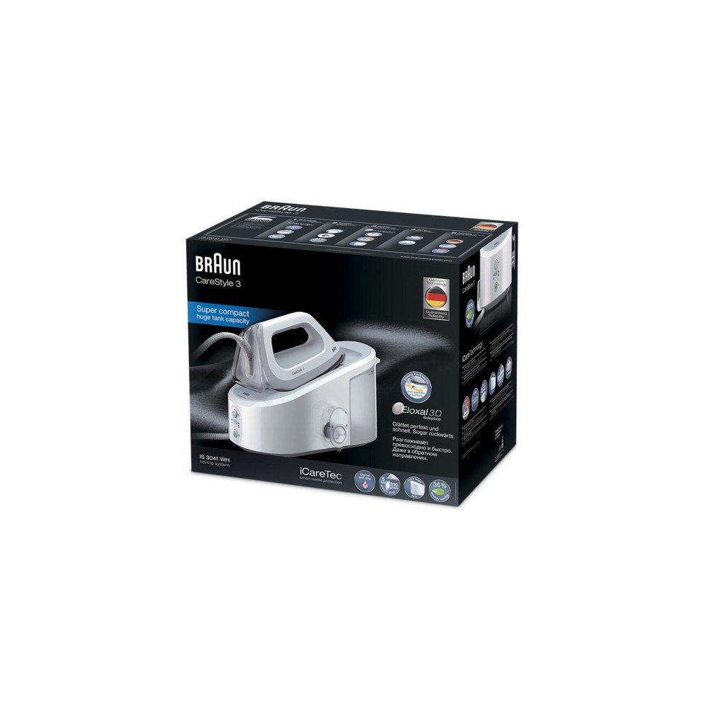 Парогенератор Braun CareStyle 3 IS3041WH белый - ForteMarket Парогенератор Braun CareStyle 3 IS3041WH белый купить,0