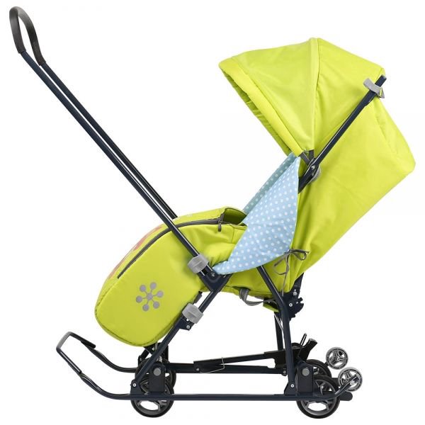 Cанки коляска Ника Disney baby 1 Тигруля лимонный купить,NaN