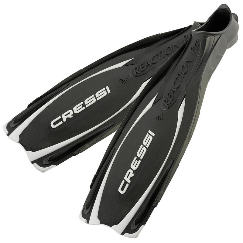 Ласты Cressi Reaction Pro 38-39 чёрно-белые