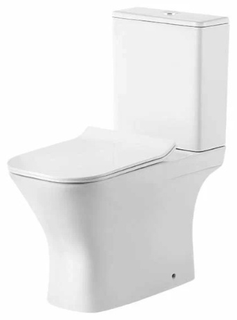 Унитаз напольный Grossman Classic GR-4464SQ 64х35х80см белый купить,165400