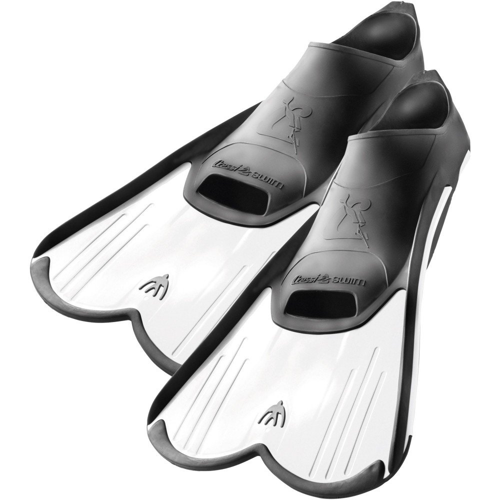 Ласты Cressi Light 43-44 чёрно-белые
