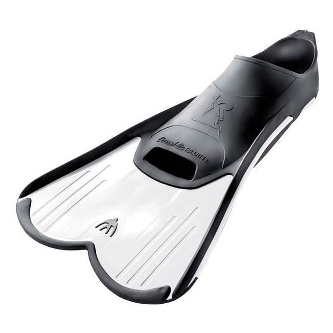 Ласты Cressi Light 43-44 чёрно-белые купить,0