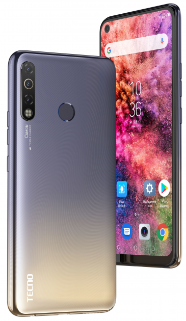 Смартфон Tecno Camon 12 Air 32Gb Alpenglow Gold  купить,0