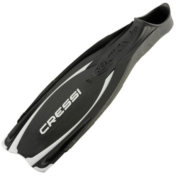 Ласты Cressi Reaction Pro 44-45 чёрно-белые купить,NaN
