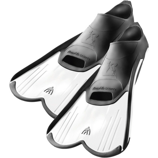Ласты Cressi Light 43-44 чёрно-белые