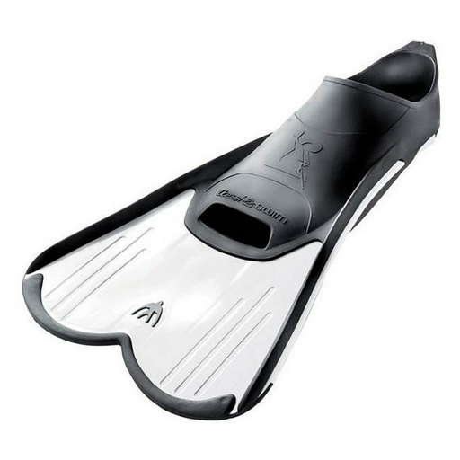 Ласты Cressi Light 43-44 чёрно-белые