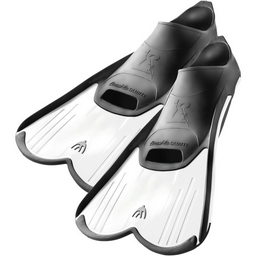 Ласты Cressi Light 43-44 чёрно-белые