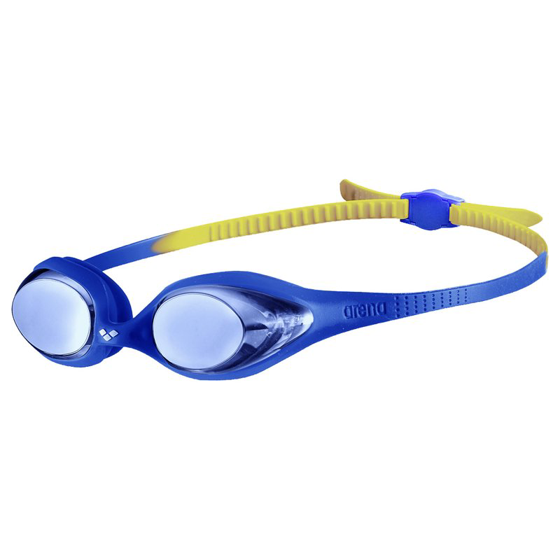 Очки для плавания Arena Spider jr mirror 73 синие купить,NaN