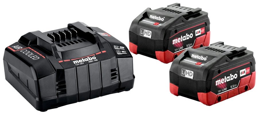 Аккумулятор Metabo Basic-Set 2 x LiHD 5,5 Ah (685122000) Li-Ion 18 В 5.5 Ач 2 шт