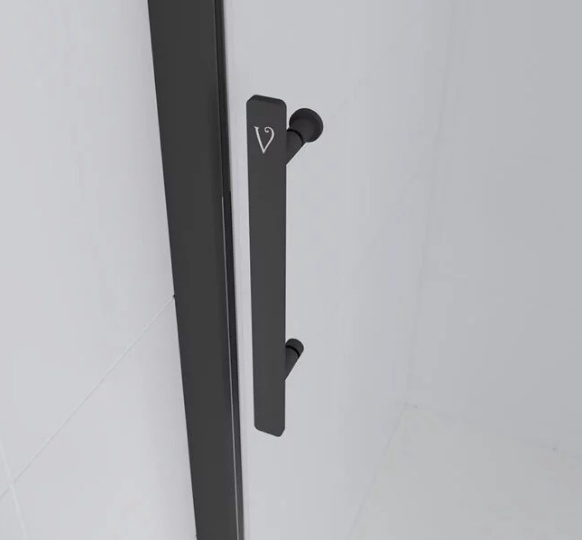 Дверь душевая Veconi Evo 100 E1-B-170-12-C9 170х195см серый