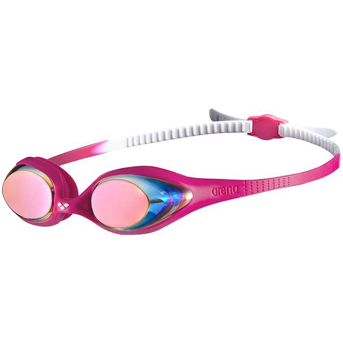 Очки для плавания Arena Spider jr mirror 19 розовые купить,NaN