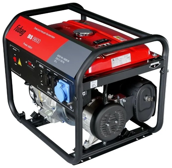 Электростанция бензиновая Fubag 5.7 кВт 1 (220 В), BS 6600 купить,NaN
