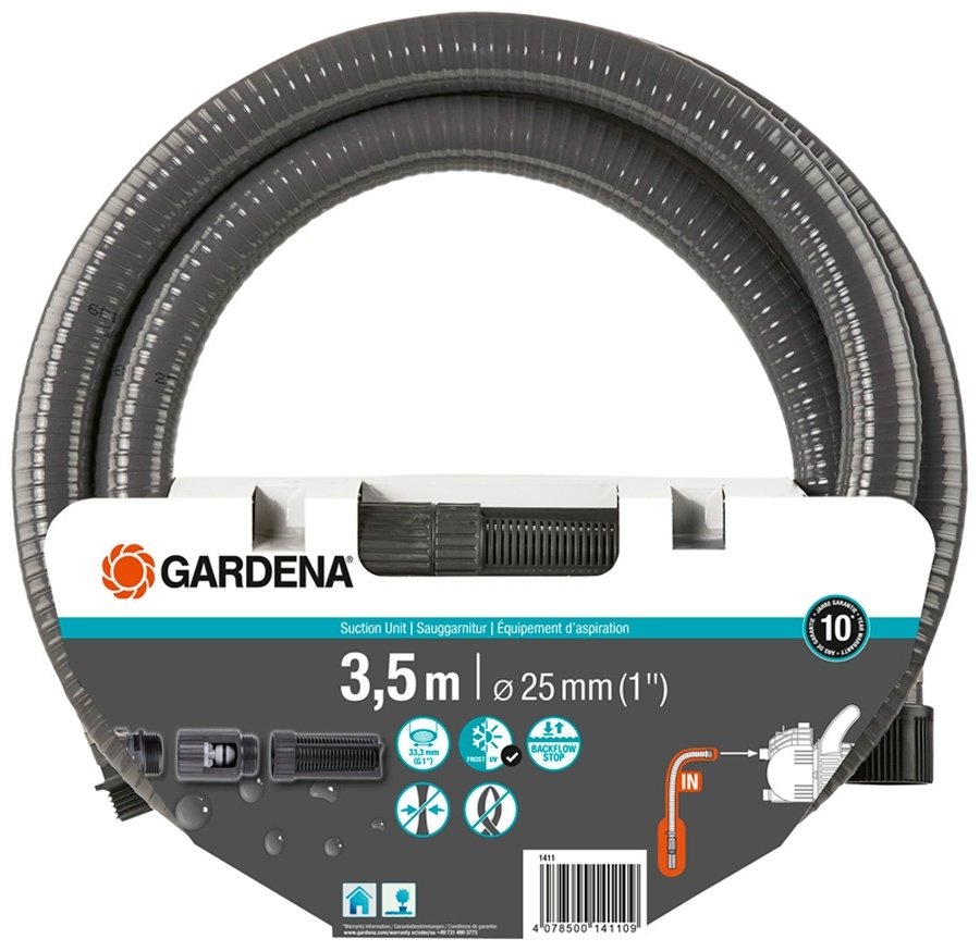Шланг для полива GARDENA 3.5 м, 25 мм купить,NaN