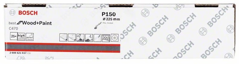 Шлифовальный круг Bosch 2608621037 225 мм 25 шт купить,NaN