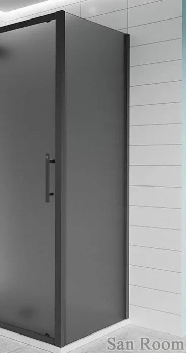 Угол душевой Veconi Evo 100 B Арт. E1-B-170-12-C9 + E-SP-B-80-12-C9 170х80х195см серый