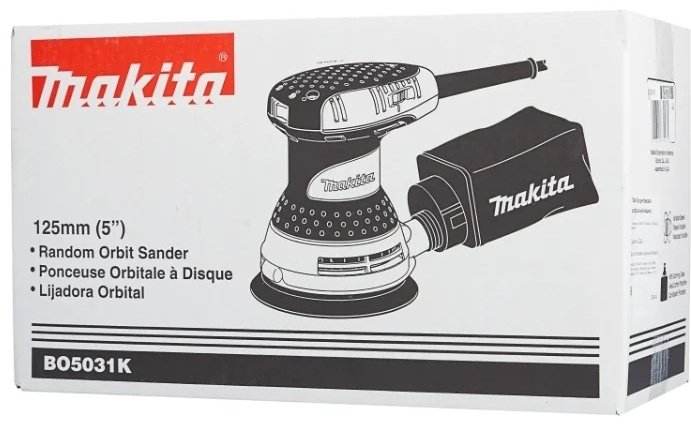 Шлифмашина эксцентриковая Makita BO5031K купить,NaN
