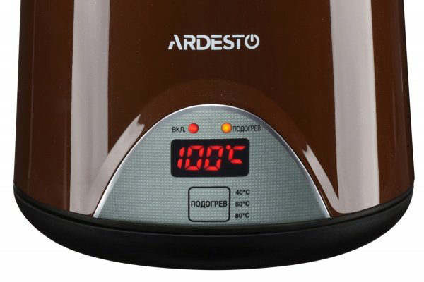 Электрочайник Ardesto EKL-1617BN коричневый купить,NaN