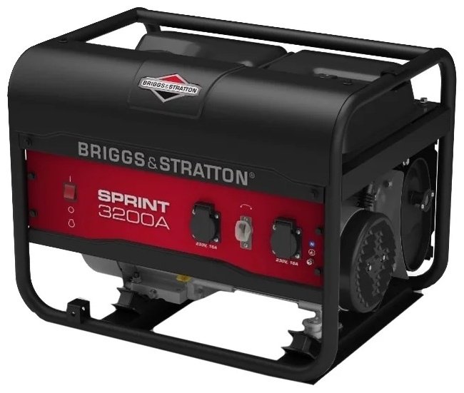 Электростанция бензиновая Briggs&amp;Stratton 2.5 кВт 1 (220 В), Sprint 3200A купить,NaN