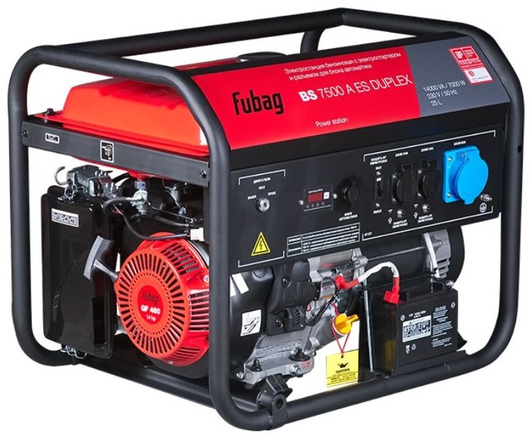Электростанция бензиновая Fubag 7.5 кВт 1 (220 В), BS 7500 купить,NaN