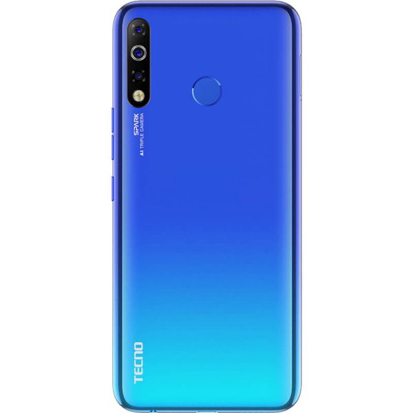 Смартфон Tecno Spark 4 3/32Gb Vacation Blue купить,NaN