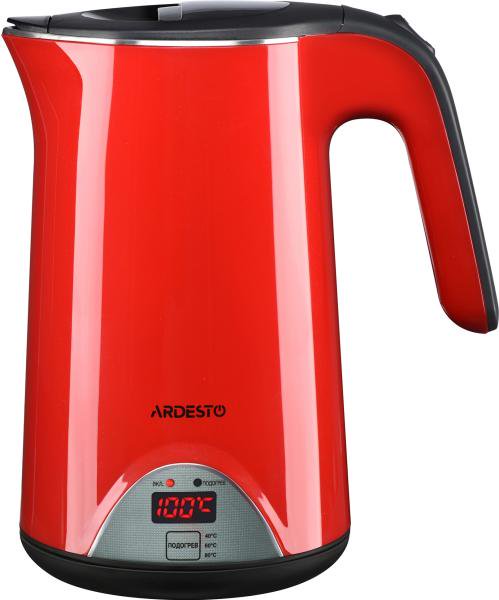 Электрочайник Ardesto EKL-1617RD 1.7 л красный купить,NaN