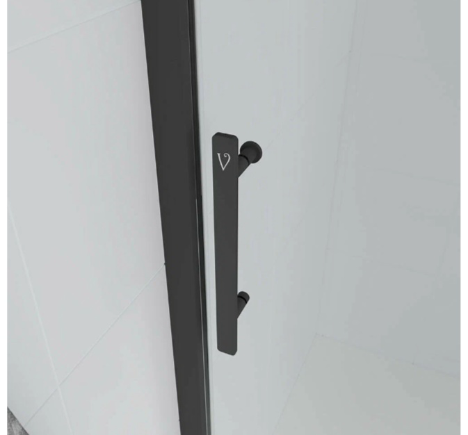 Угол душевой Veconi Evo E1-B-170-12-C9 + E-SP-B-90-12-C9 170х90х195см серый