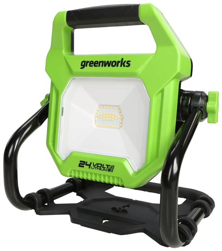 Greenworks фонарь-прожектор G24WL питание от аккумулятора купить,NaN