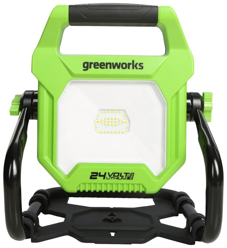 Greenworks фонарь-прожектор G24WL питание от аккумулятора купить,NaN
