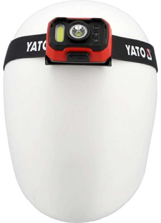 YATO налобный фонарь YT-085942 питание от аккумулятора купить,NaN
