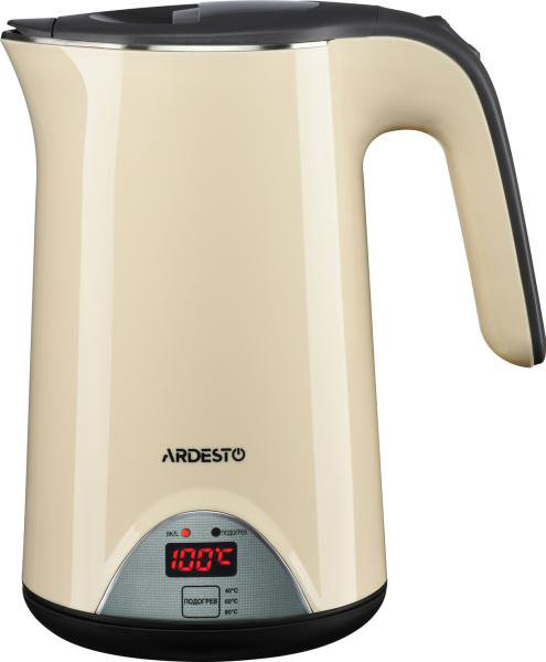 Электрочайник Ardesto EKL-1617BL 1.7л бежевый