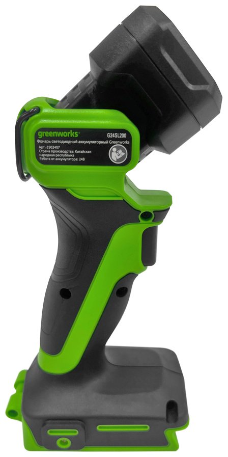 Greenworks ручной фонарь G24SL200/3502407 питание от аккумулятора купить,12990