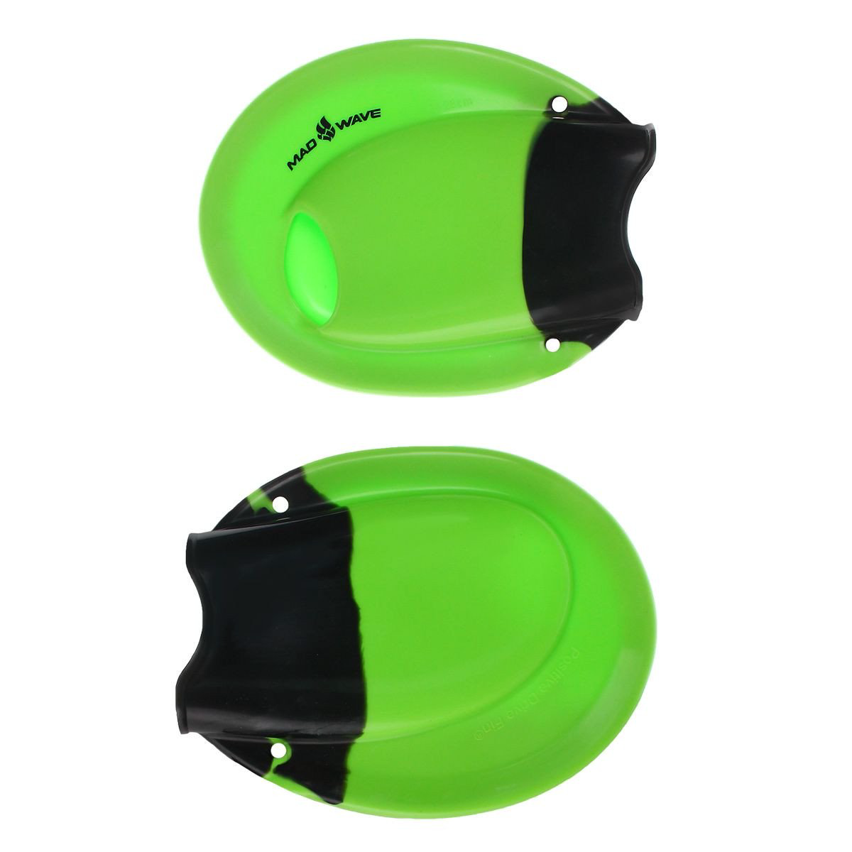 Ласты для брасса Madwave Positive Drive 34-35 зелёные купить,NaN