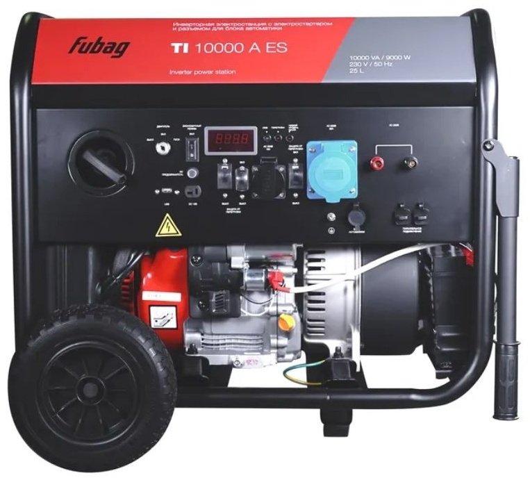 Электростанция бензиновая Fubag 9 кВт 1 (220 В), TI 10000 A ES купить,NaN