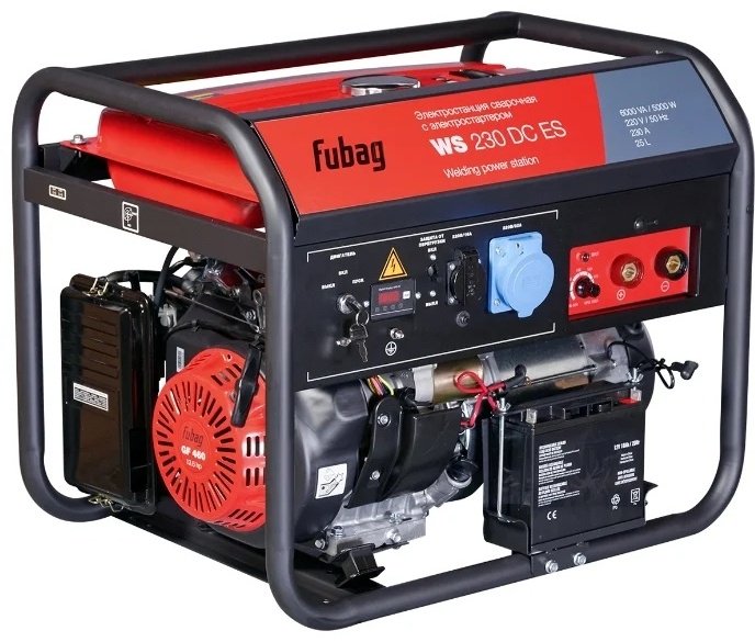 Электростанция бензиновая Fubag 5 кВт 1 (220 В), WS 230 DC ES купить,NaN