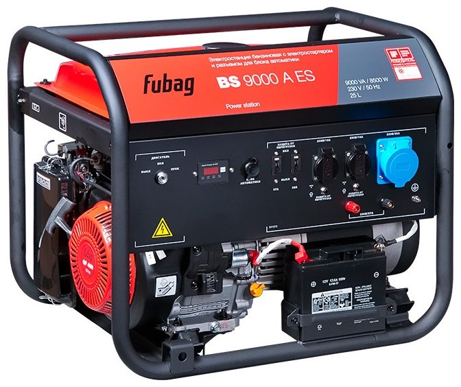 Электростанция бензиновая Fubag 8.5 кВт 1 (220 В), BS 9000 A ES купить,NaN