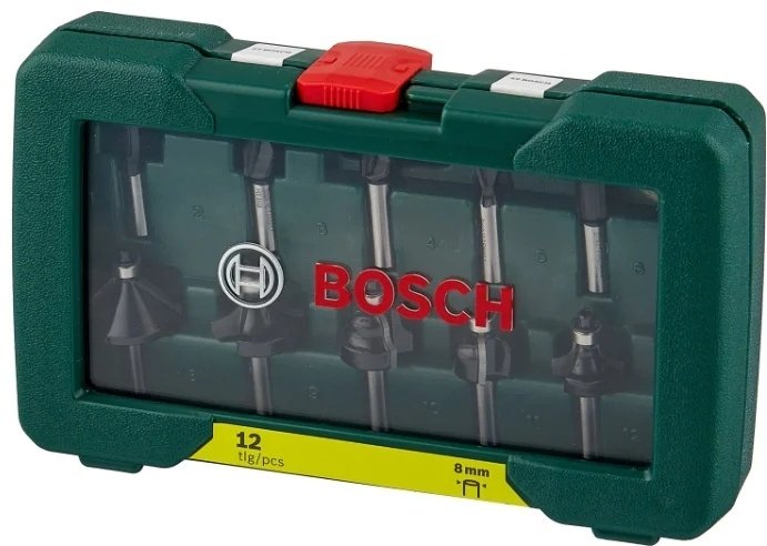 Bosch набор фрез 12 шт. арт 2607019466