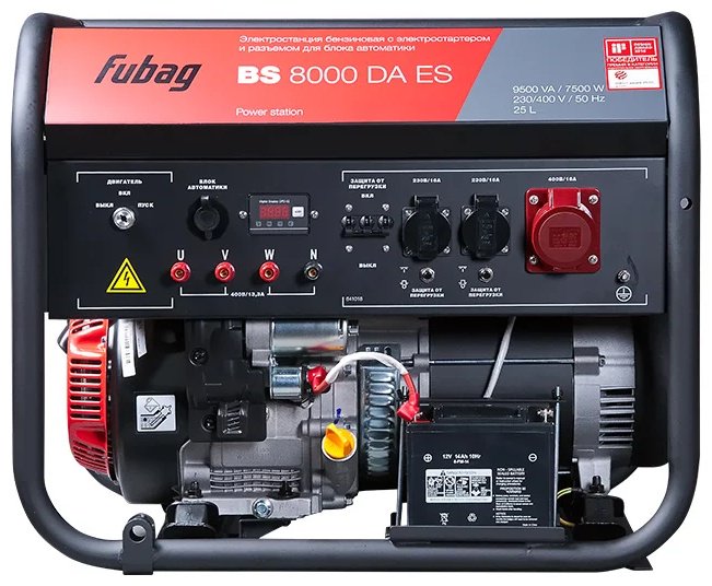 Электростанция бензиновая Fubag 7.5 кВт 3 (380/220 В), 641018 купить,NaN