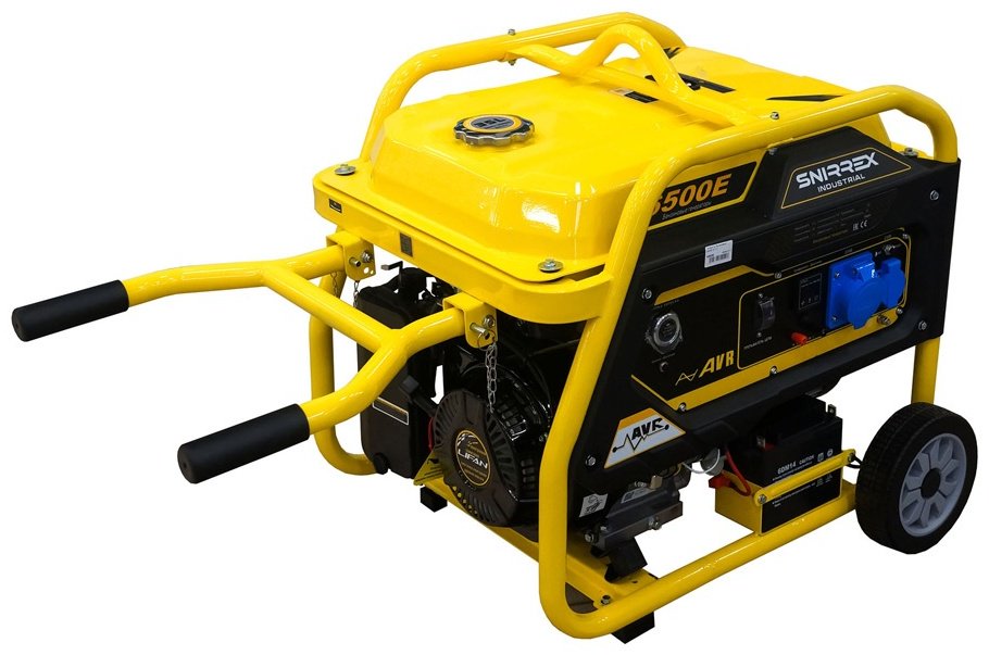 Электростанция бензиновая SNIRREX 5 кВт 1 (220 В), 6500E купить,NaN