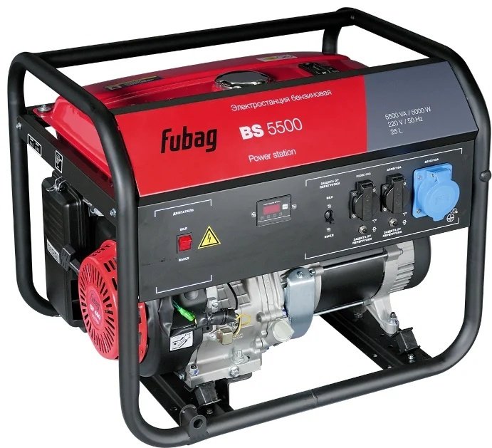 Электростанция бензиновая Fubag 5 кВт 1 (220 В), BS 5500 купить,NaN