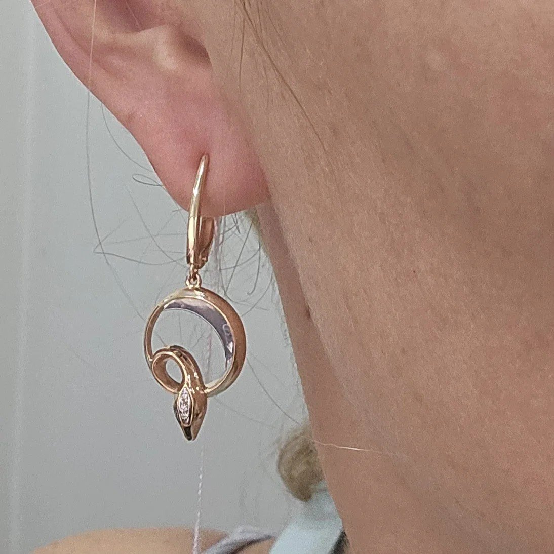 Серьги Deimantas 110208196 5,26гр 0,02ct. купить,NaN