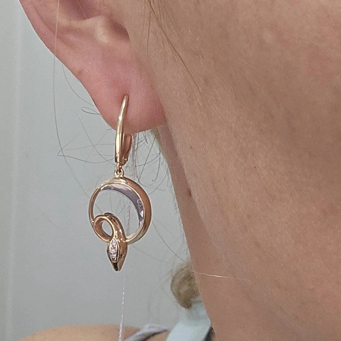Серьги Deimantas 110208196 5,26гр 0,02ct. купить,NaN