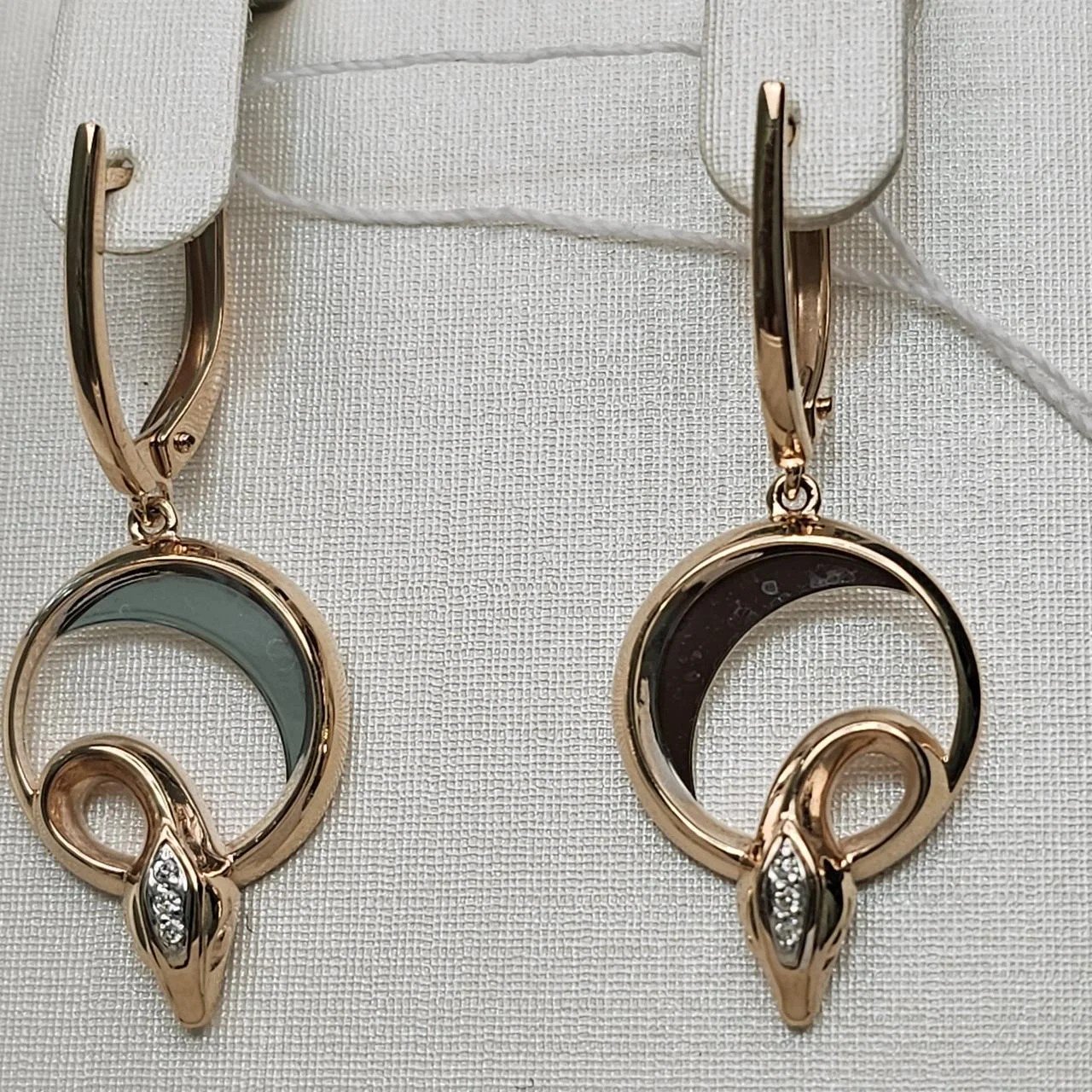Серьги Deimantas 110208196 5,26гр 0,02ct. купить,NaN