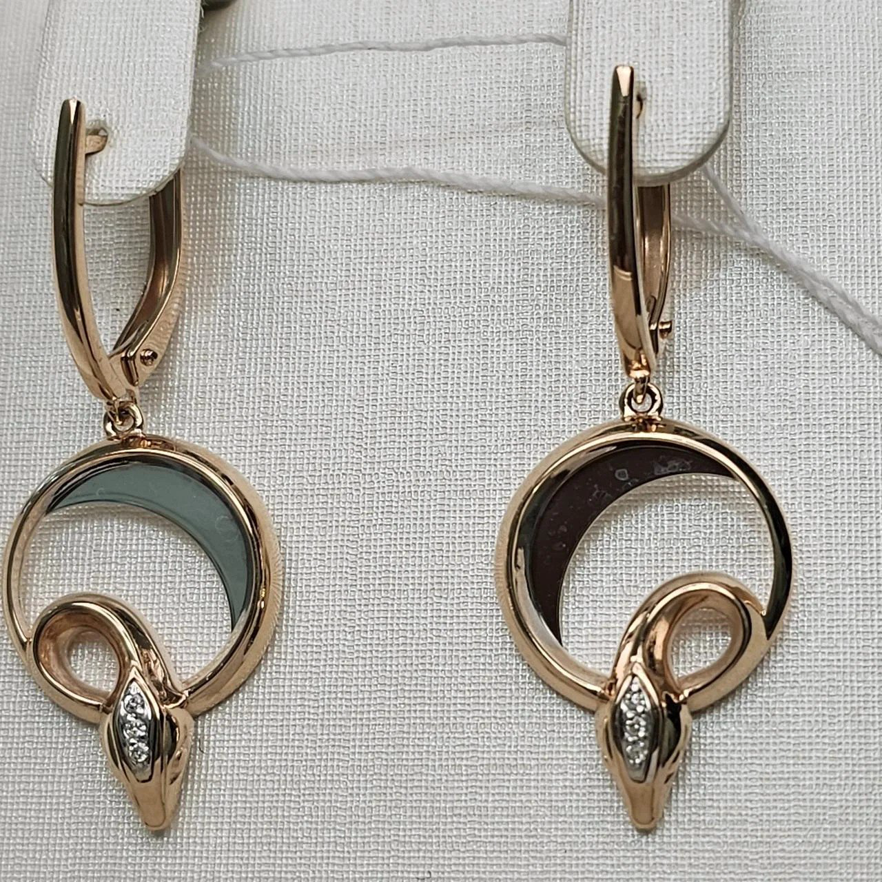 Серьги Deimantas 110208196 5,26гр 0,02ct. купить,NaN
