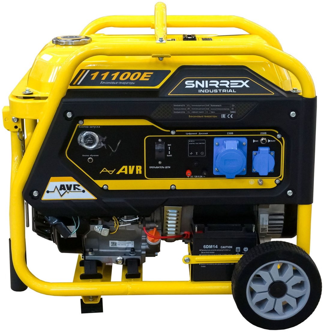Электростанция бензиновая SNIRREX 8.5 кВт 1 (220 В), 11100E купить,NaN