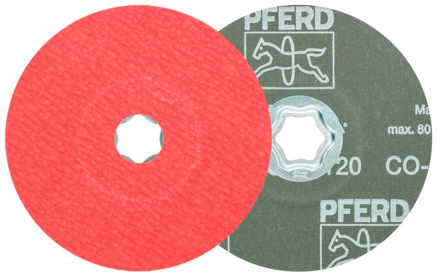 Шлифовальный круг Pferd 125 мм, абразивный материал Р120 1 шт купить,NaN