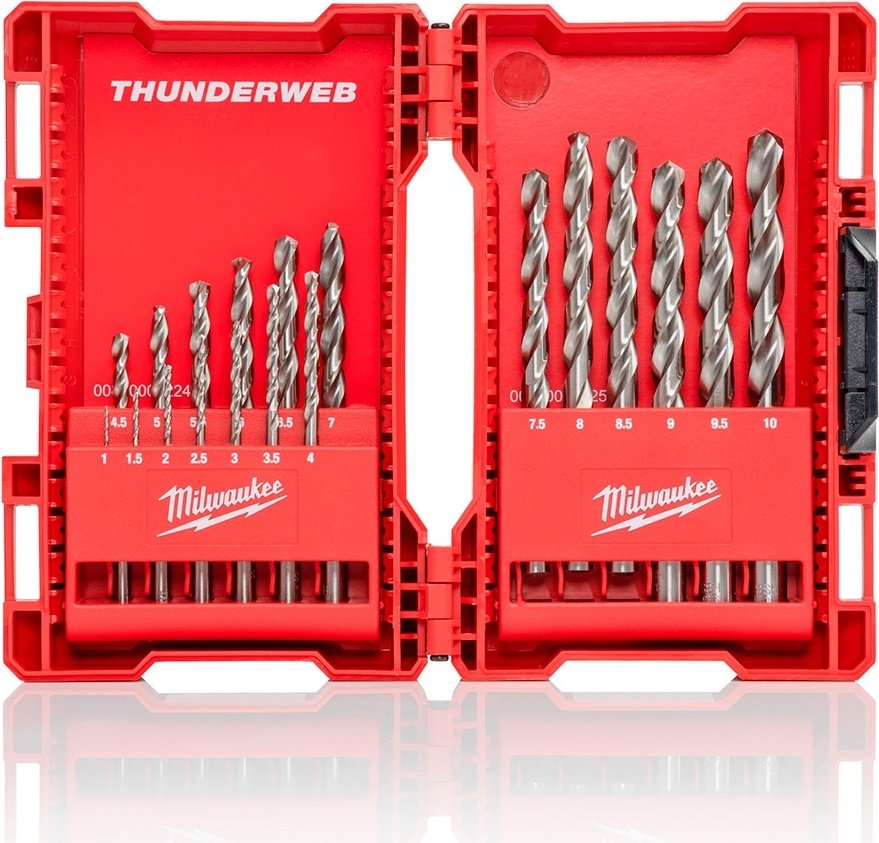 Сверло Milwaukee по металлу THUNDERWEB 4932352374 10 мм, 19 шт. купить,NaN